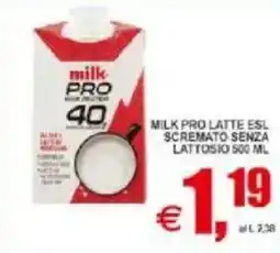 Pewex Milk pro latte esl scremato senza lattosio offerta
