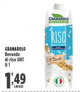 Rossotono Carrefour GRANAROLO Bevanda di riso UHT offerta