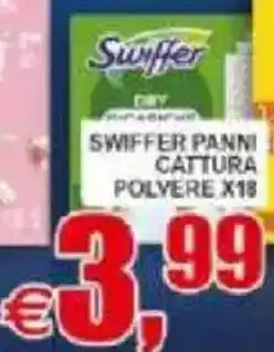 Pewex Swiffer panni cattura polvere x18 offerta