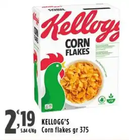Rossotono Carrefour KELLOGG'S Corn flakes offerta