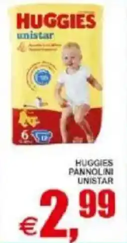 Pewex Huggies pannolini unistar offerta
