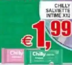 Pewex Chilly salviette intime x12 offerta