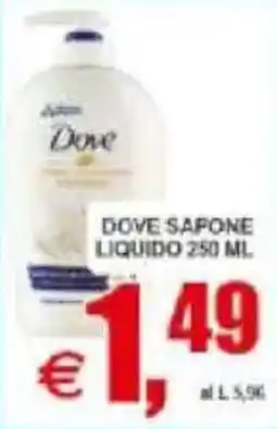Pewex Dove sapone liquido offerta