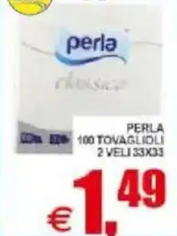 Pewex Perla 100 tovaglioli 2 veli offerta