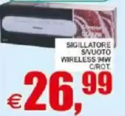 Pewex Sigillatore svuoto wireless 94W c/rot offerta