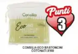 Pewex Consilia eco bastoncini cotonati x160 offerta