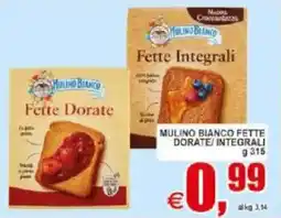 Pewex Mulino bianco fette dorate/integrali offerta