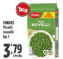 Rossotono Carrefour FINDUS Piselli novelli offerta