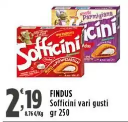 Rossotono Carrefour FINDUS Sofficini offerta