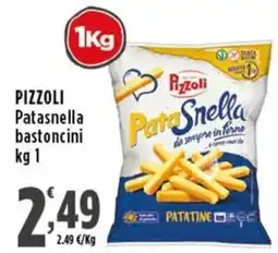 Rossotono Carrefour PIZZOLI Patasnella bastoncini offerta