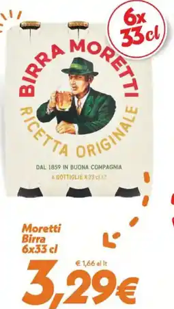 Iper Super Conveniente Moretti Birra offerta