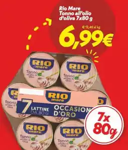 Iper Super Conveniente Rio Mare Tonno all'olio d'oliva offerta