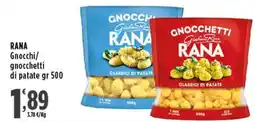 Rossotono Carrefour RANA Gnocchi/ gnocchetti di patate offerta