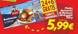 Iper Super Conveniente Findus Bastoncini di Merluzzo offerta
