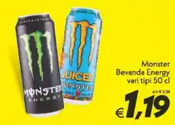 Iper Super Conveniente Monster Bevanda Energy offerta