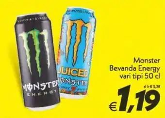 Iper Super Conveniente Monster Bevanda Energy offerta