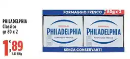 Rossotono Carrefour PHILADELPHIA Classico offerta