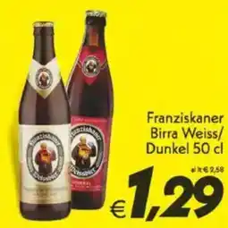 Iper Super Conveniente Franziskaner Birra Weiss/ Dunkel offerta
