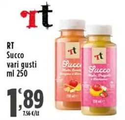 Rossotono Carrefour RT Succo offerta