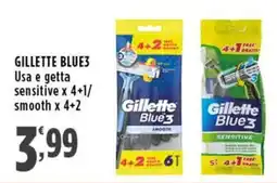 Rossotono Carrefour GILLETTE BLUE3 Usa e getta offerta