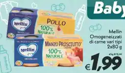 Iper Super Conveniente Mellin Omogeneizzati di carne offerta