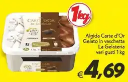 Iper Super Conveniente Algida Carte d'Or Gelato in vaschetta La Gelateria offerta