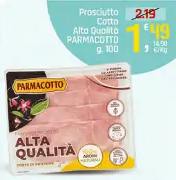 Supermercati Dok Prosciutto Cotto Alta Qualità PARMACOTTO offerta