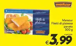 Iper Super Conveniente Marazur Filetti di platessa panato offerta