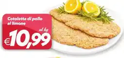 Iper Super Conveniente Cotoletta di pollo al limone offerta