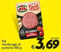 Iper Super Conveniente Aia Hamburger di scottona offerta