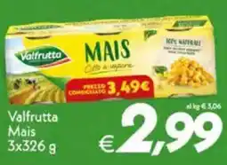 Iper Super Conveniente Valfrutta Mais offerta