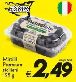 Iper Super Conveniente Mirtilli Premium siciliani offerta