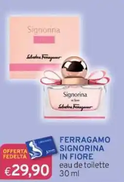 Sirene Blu FERRAGAMO SIGNORINA IN FIORE eau de toilette offerta