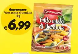 Iper Super Conveniente Gustomanno Fritto misto di verdure offerta