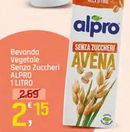 Supermercati Dok Bevanda Vegetale Senza Zuccheri ALPRO offerta