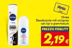Iper Super Conveniente Nivea Deodorante roll-on/spray offerta
