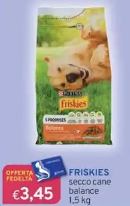 Sirene Blu FRISKIES secco cane balance offerta