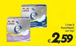 Iper Super Conveniente Lines è Assorbenti offerta