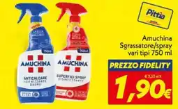 Iper Super Conveniente Amuchina Sgrassatore/spray offerta