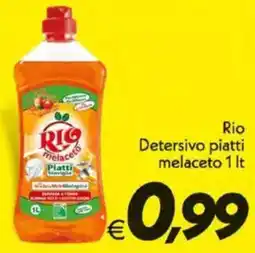 Iper Super Conveniente Rio Detersivo piatti melaceto offerta