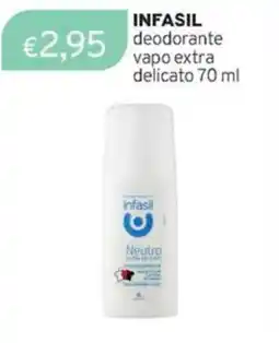 Sirene Blu INFASIL deodorante vapo extra delicato offerta