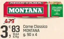 Supermercati Dok Carne Classica MONTANA offerta