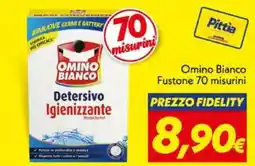 Iper Super Conveniente Omino Bianco Fustone 70 misurini offerta