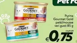 Iper Super Conveniente Purina Gourmet Gold patè/mousse offerta