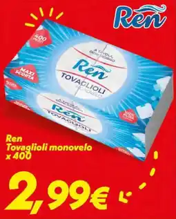 Iper Super Conveniente Ren Tovaglioli monovelo x400 offerta