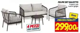 Iper Super Conveniente Felipe set salotto offerta
