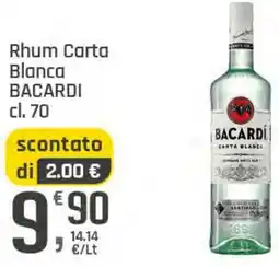Supermercati Dok Rhum Carta Blanca BACARDI offerta
