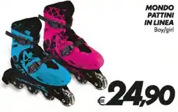 Iper Super Conveniente Mondo pattini in linea boy/girl offerta