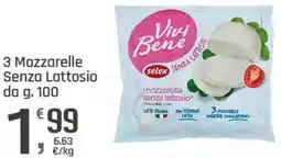 Supermercati Dok 3 Mozzarelle Senza Lattosio offerta