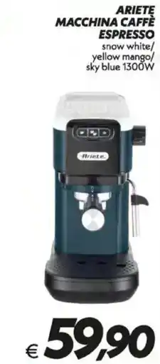 Iper Super Conveniente Ariete macchina caffè espresso offerta